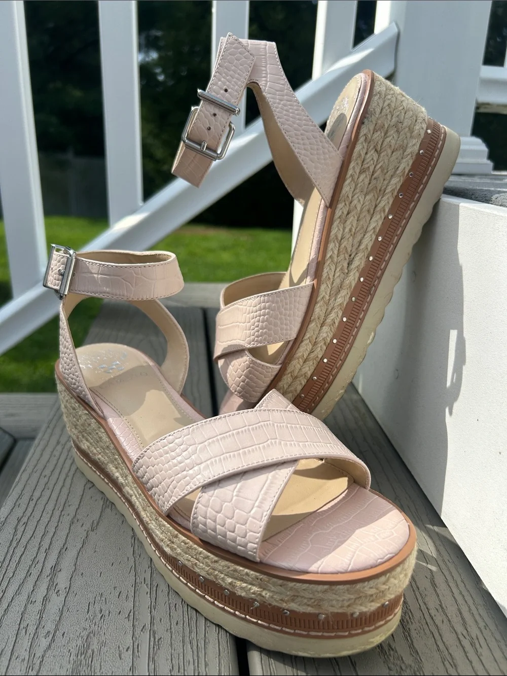 Vince Camuto Bunny Nose Martina Wedge Sandal
